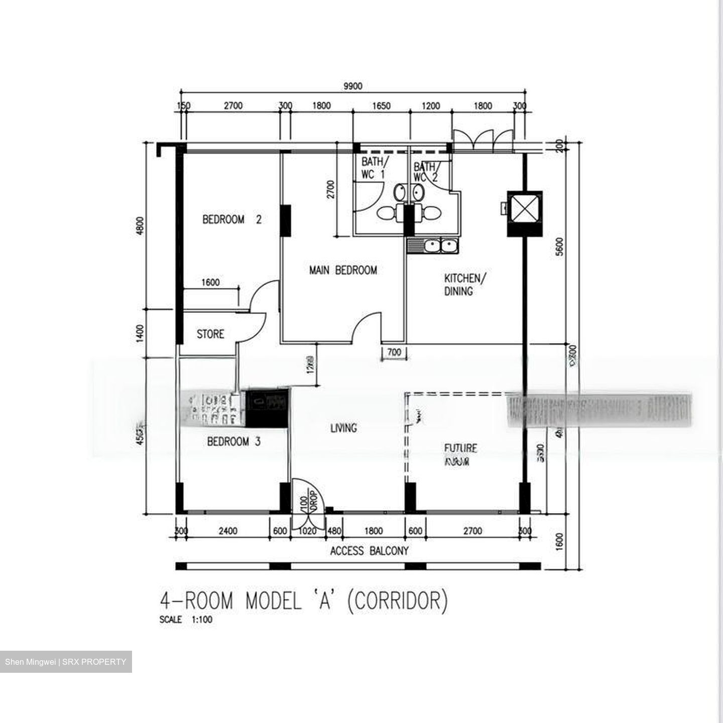 Blk 713 Jurong West Street 71 (Jurong West), HDB 4 Rooms #473406141